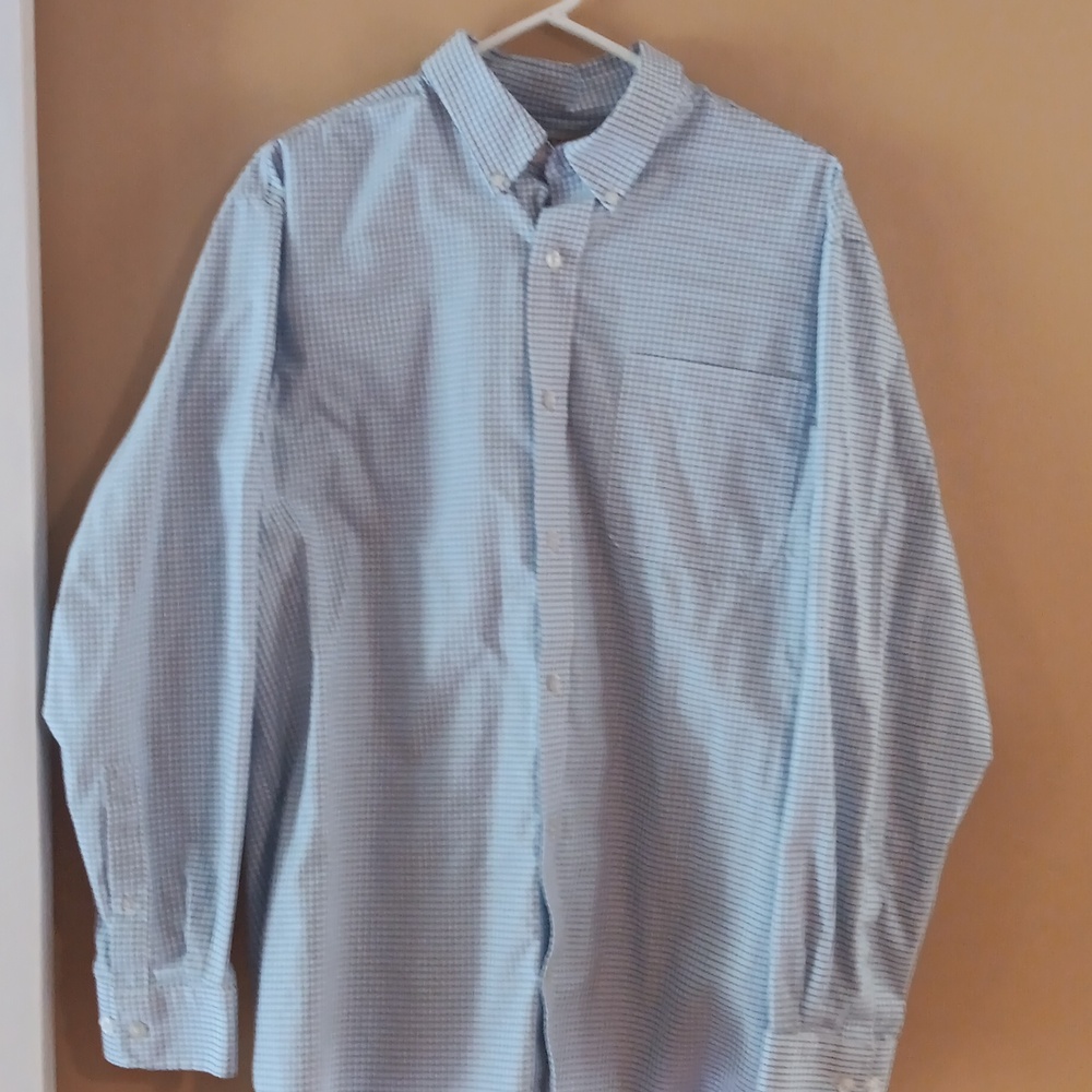 Duluth Trading Wrinkle-Fighter Shirt ■ Size L - Picture 2 of 8